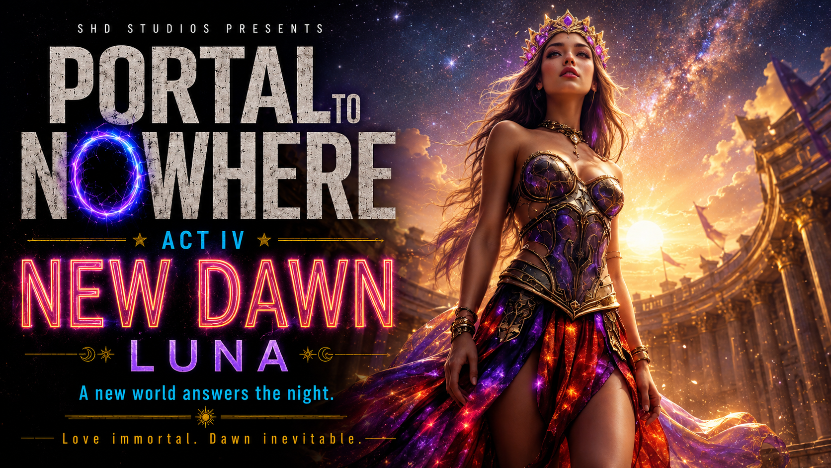 Portal to Nowhere Act IV — New Dawn, featuring Luna